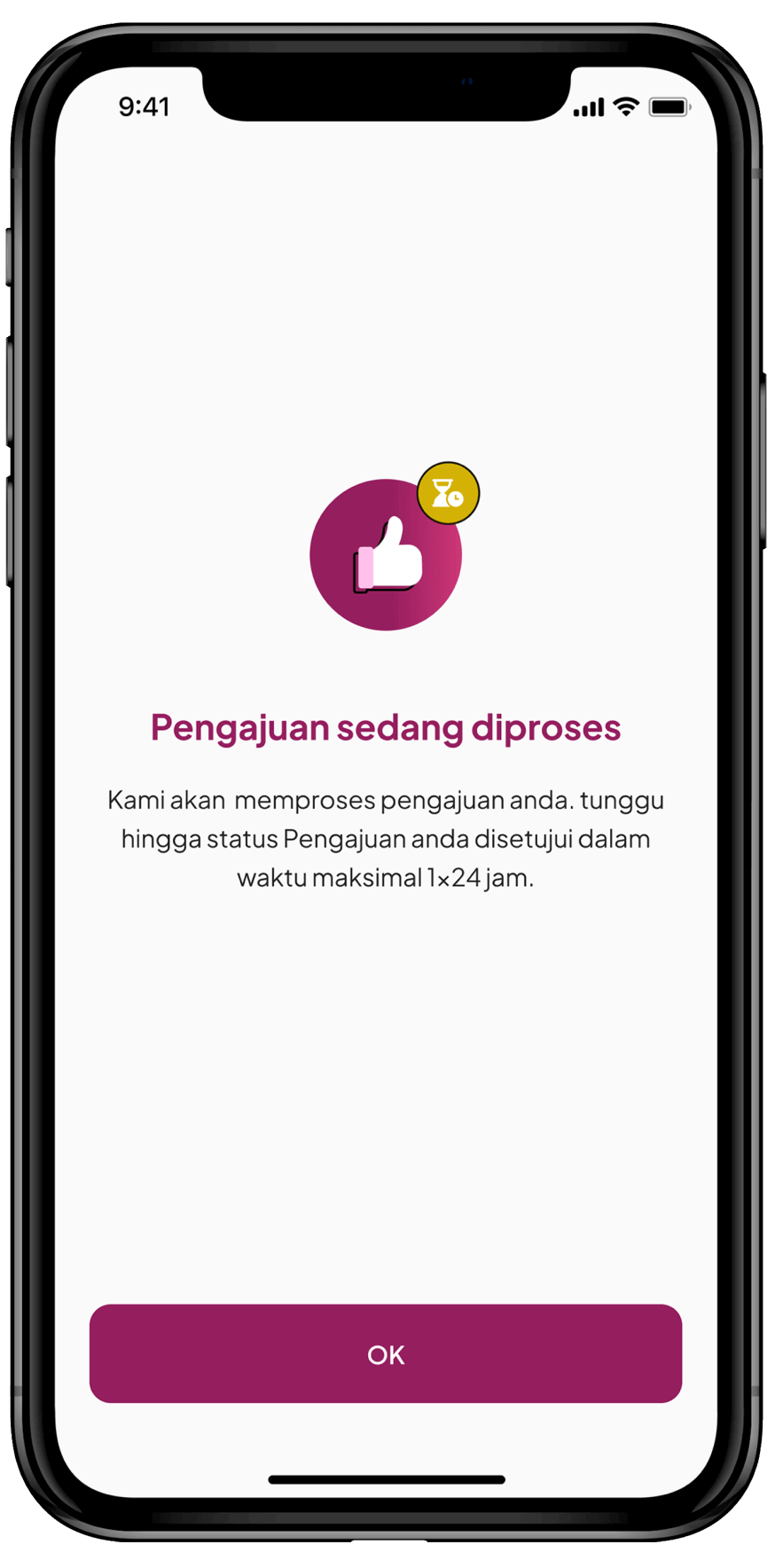 AEON Fast - Proses Pengajuan